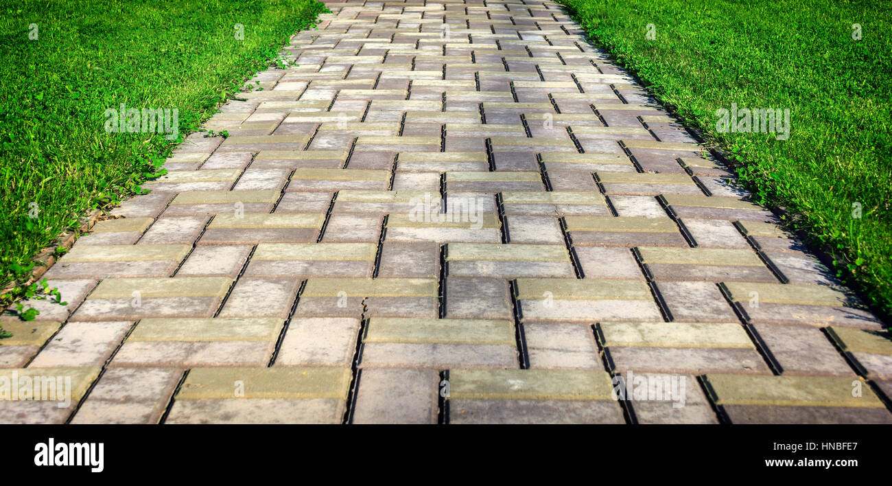 Paving tile Stock Photo