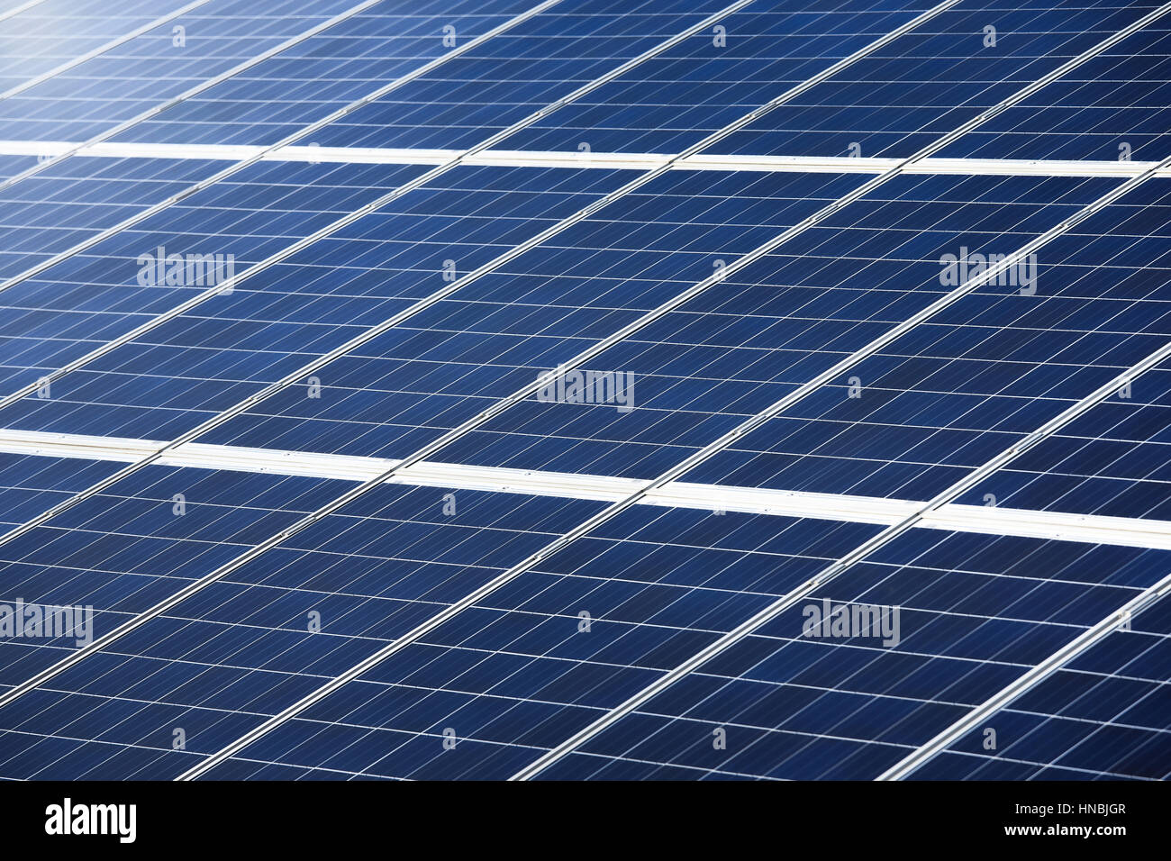 Photovoltaic panel or pv for power generation texture or pattern Stock Photo