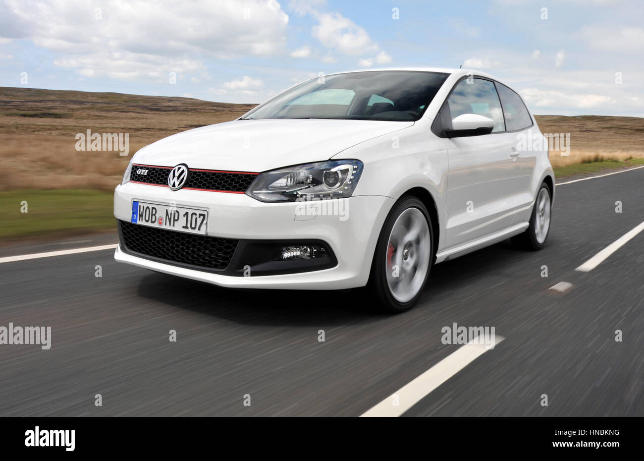 2010 VW Volkswagen Polo GTi Stock Photo Alamy