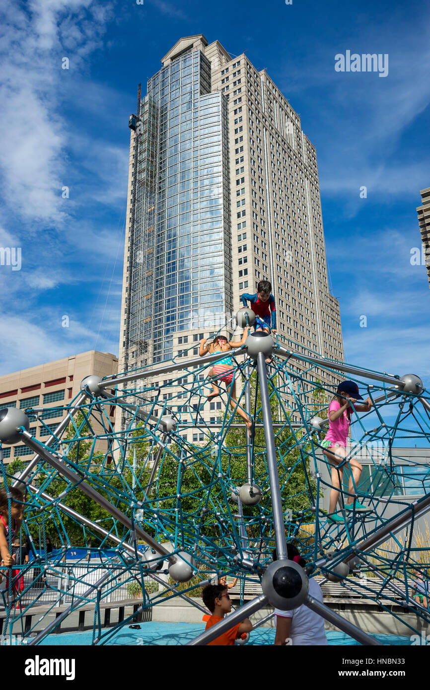 Childrens playground new buildings hi res stock photography and images Childrens playground new buildings hi res stock photography and images
