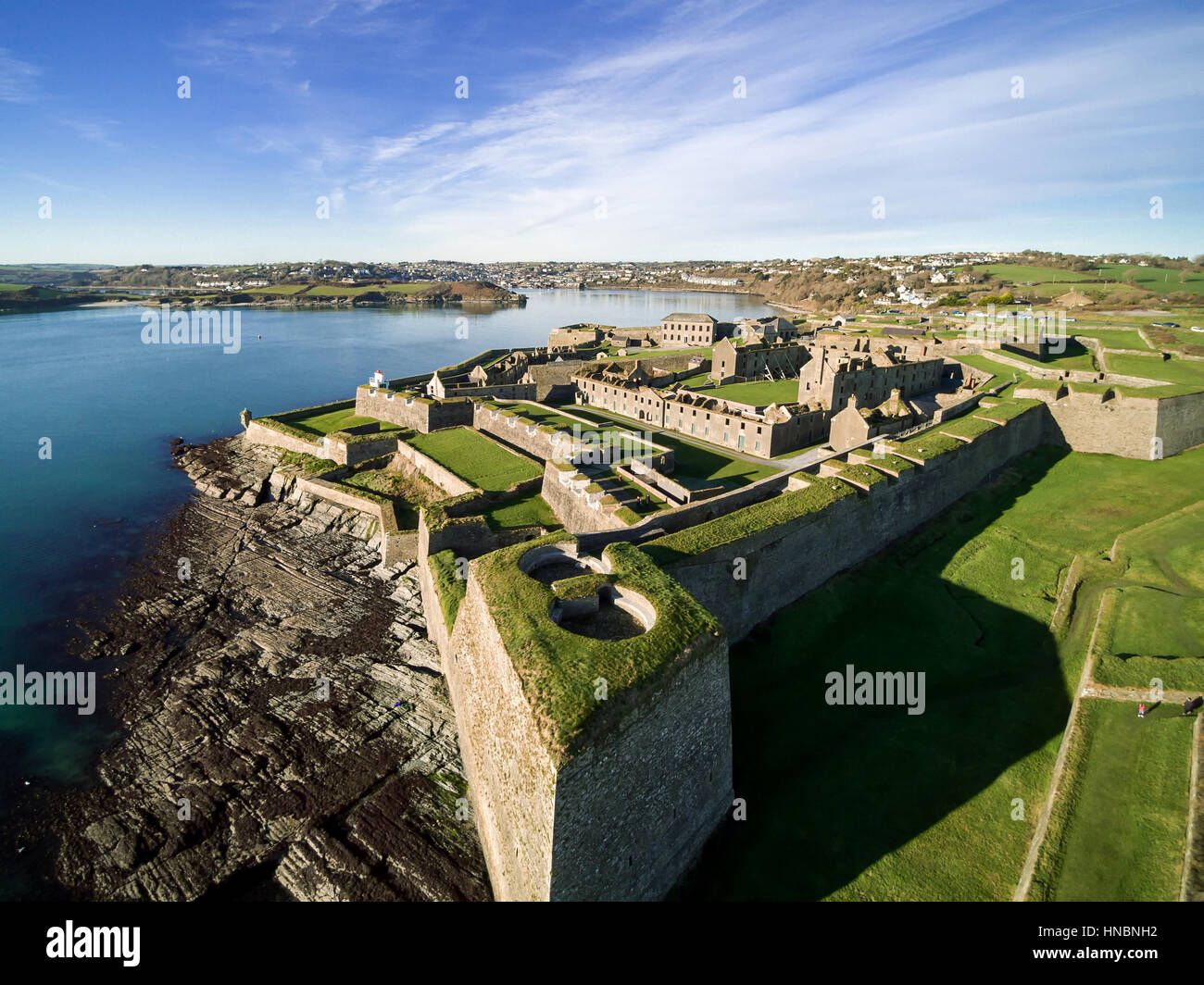 Charles Fort and Kinsale, County Cork, Ireland Stock Photo: 133638766 ...