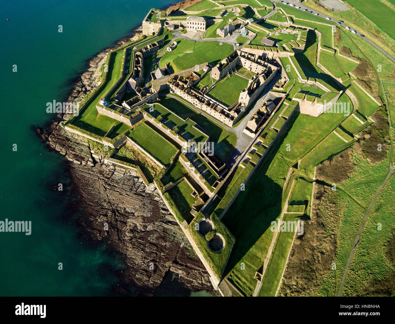 Charles Fort and Kinsale, County Cork, Ireland Stock Photo