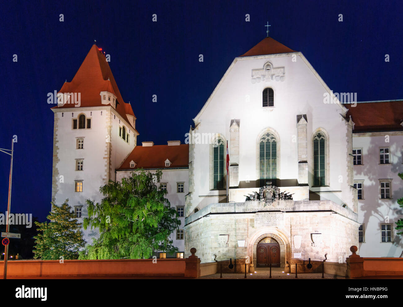 Wiener Neustadt, Castle with Imperial Military Academy and St. Church, Wiener Alpen
