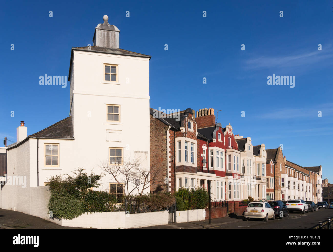 Beacon House, Old High Light, North Shields, England, UK Stock Photo