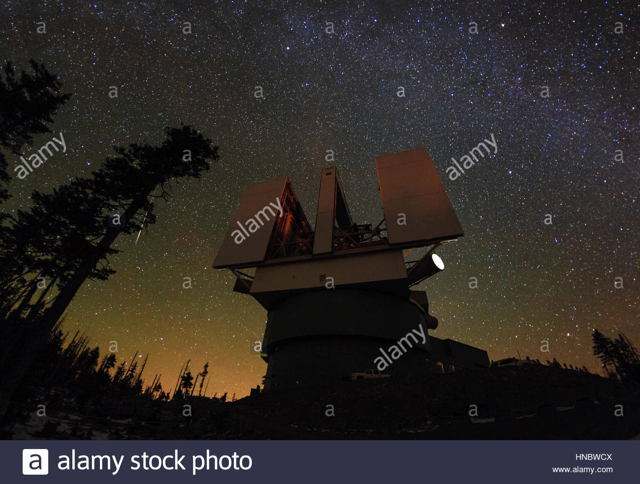 Mount Graham International Observatory Stock Photos & Mount Graham