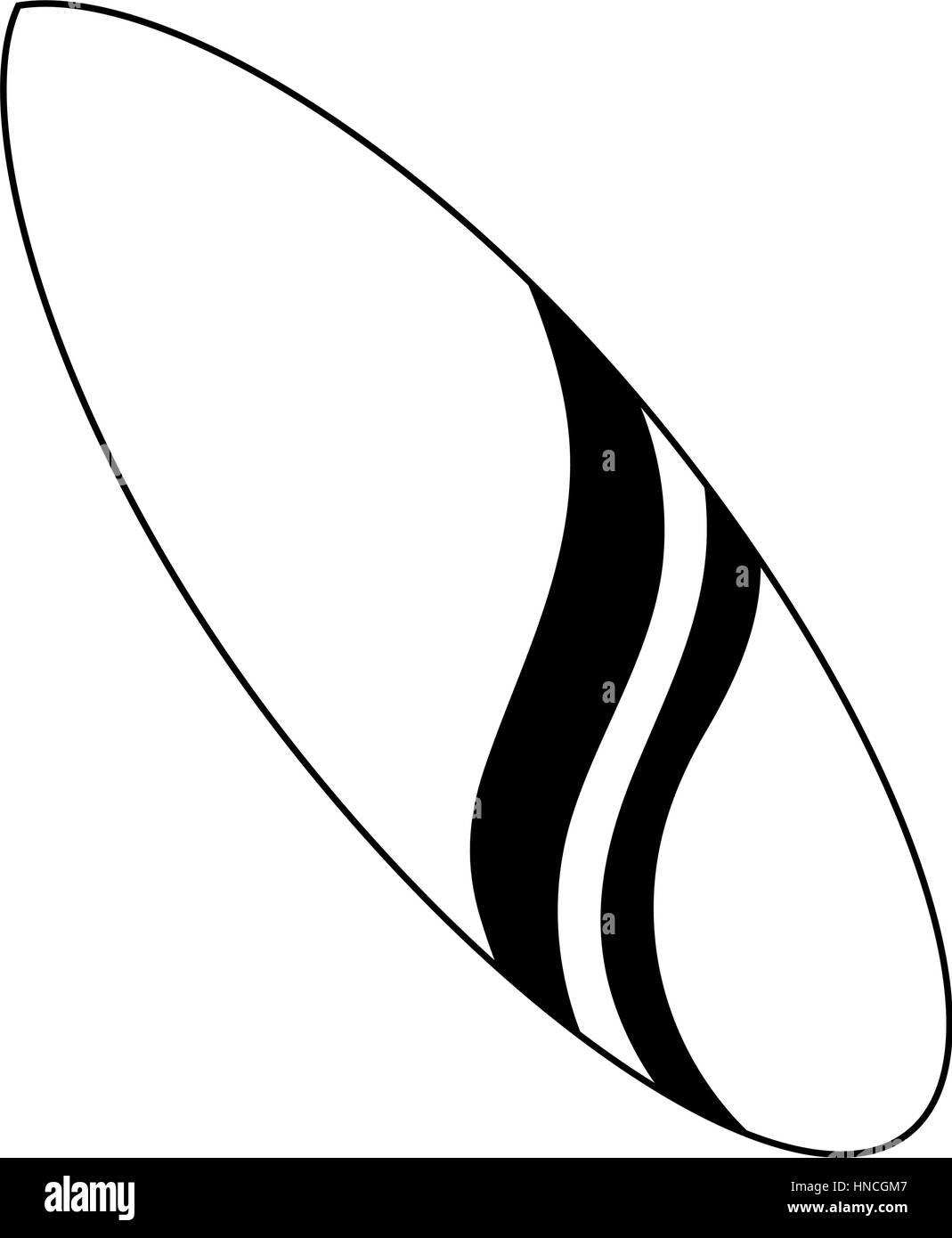 surfboard icon over white background. vector illustration Stock Vector ...