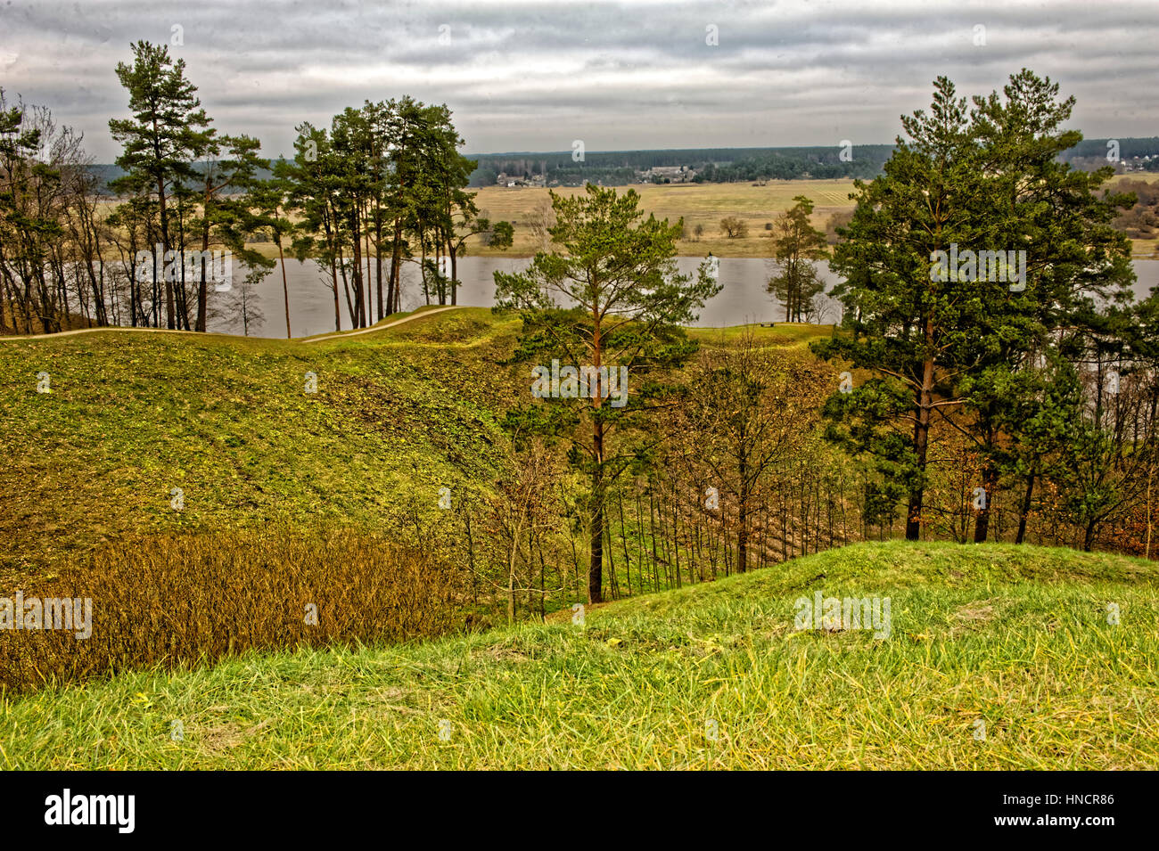 Landschaften in Litauen,Sudargas. Stock Photo