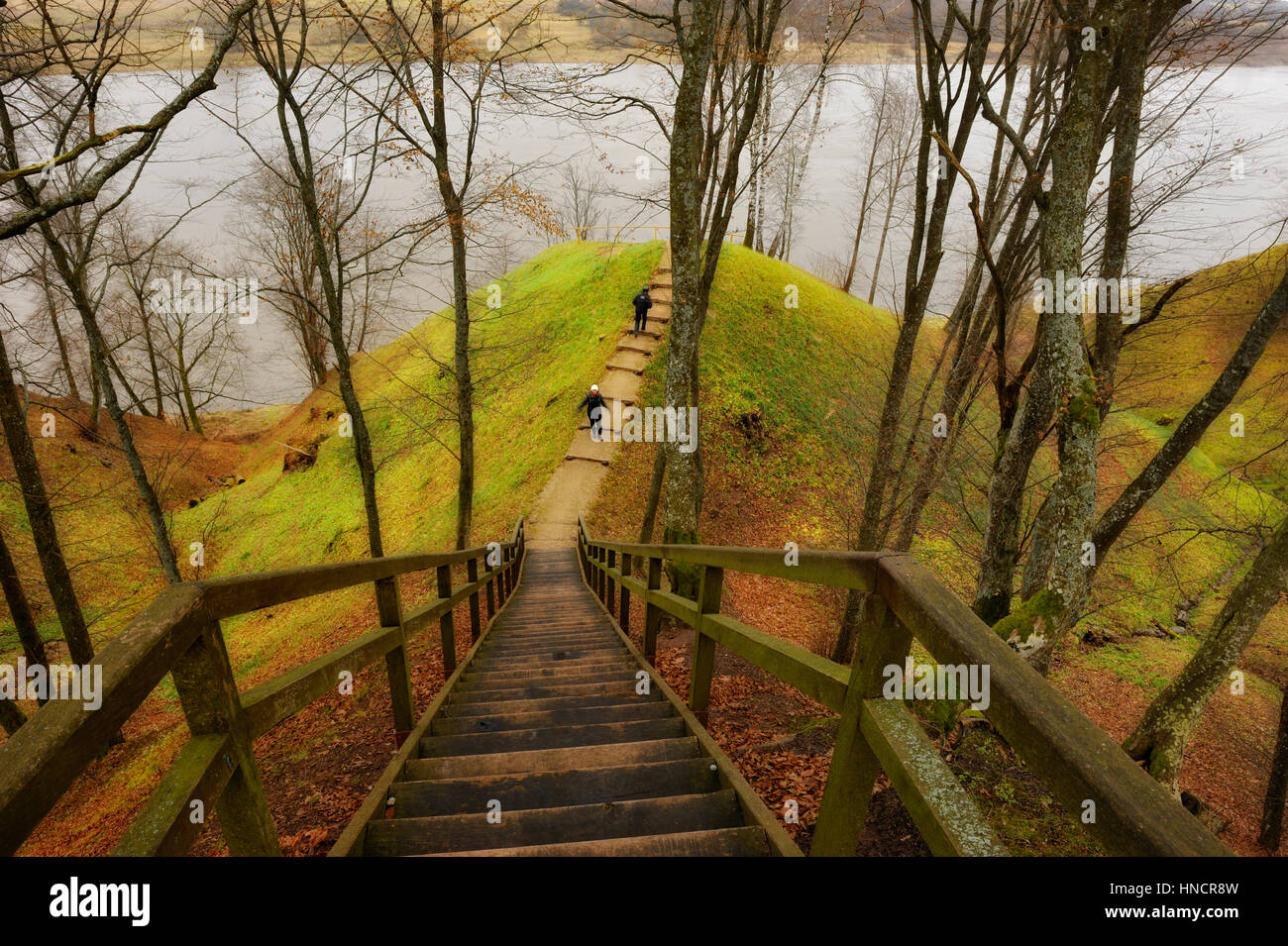 Landschaften in Litauen,Sudargas. Stock Photo