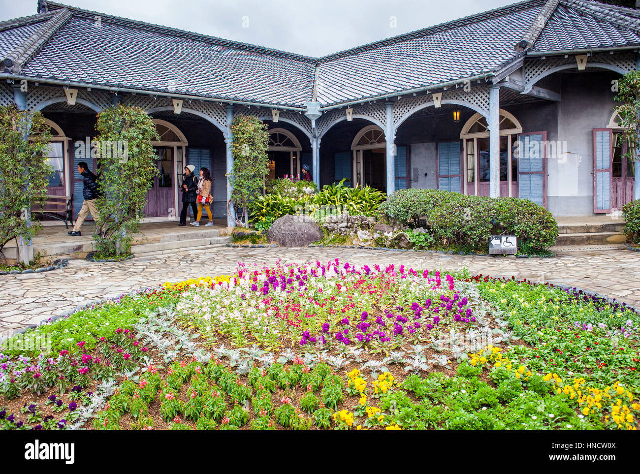 Glover garden, The former Glover House, Nagasaki, Japan Stock Photo Alamy