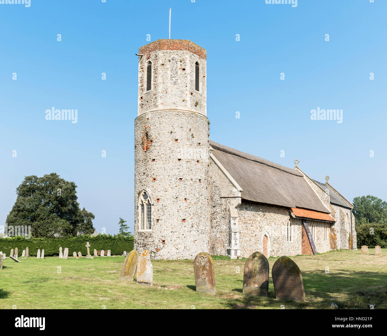 St. Mary's church, West Somerton, Norfolk UK Stock Photo Alamy