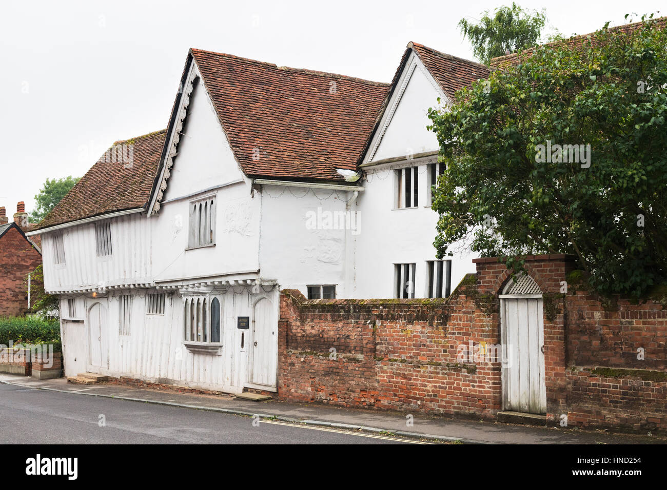 Lavenham Priory, Suffolk UK Stock Photo Alamy