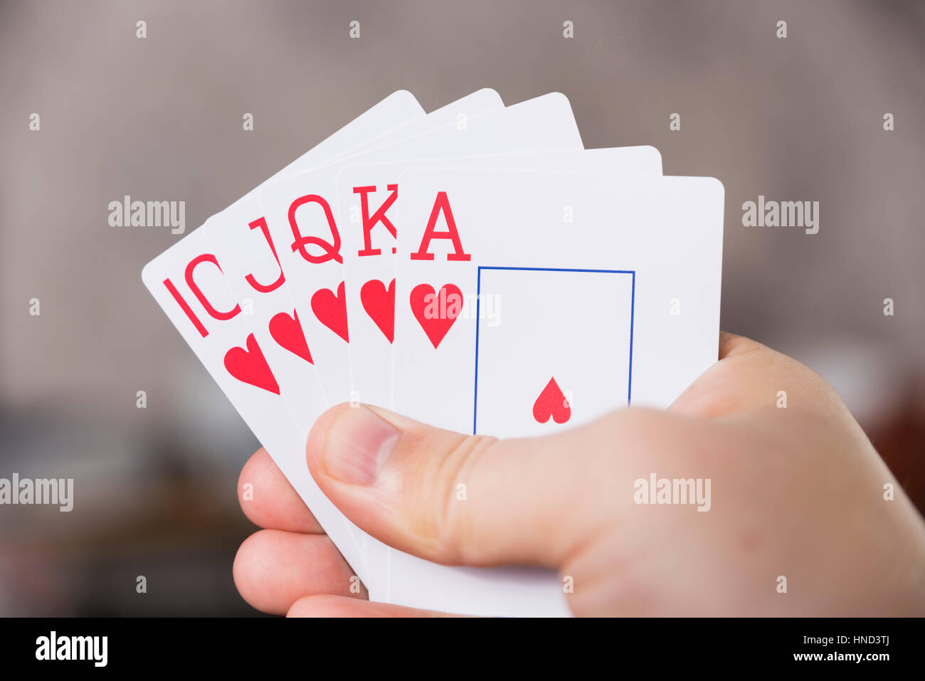 Ace, King, Queen, Jack of Heart High Cards in a Row Stock Image - Image of  arranged, heart: 87884461