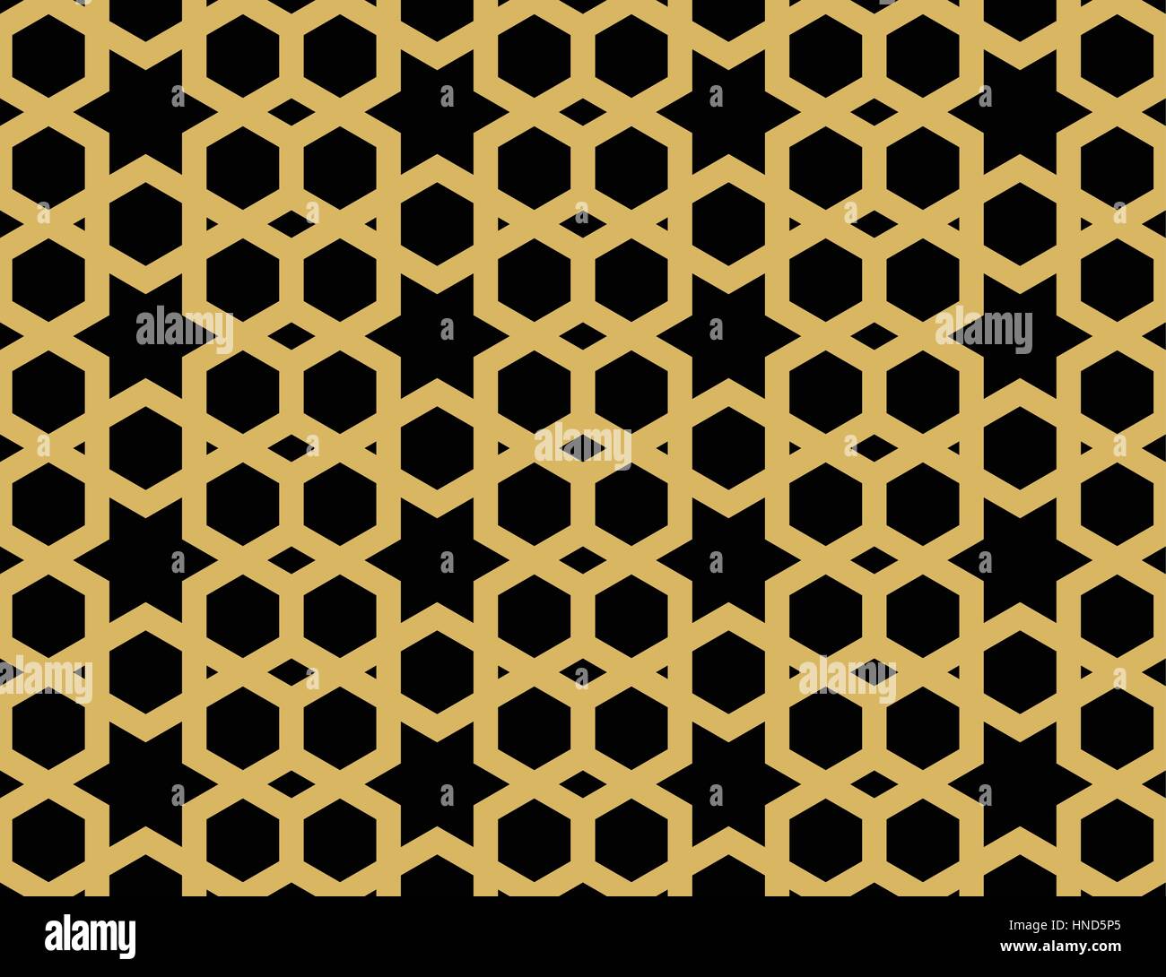 Islamic geometric seamless pattern Stock Vector