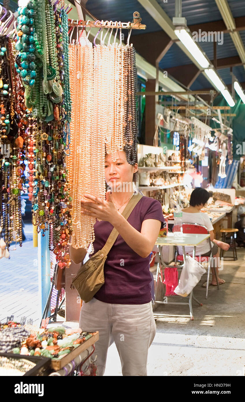 Jade Market.Kansu at Battery streets. Yau Ma Tei. Kowloon ,Hong Kong