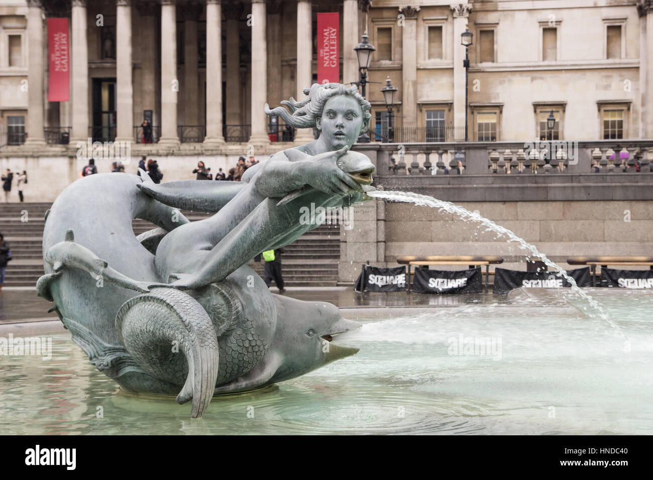 National Gallery, London, United Kingdom Stock Photo