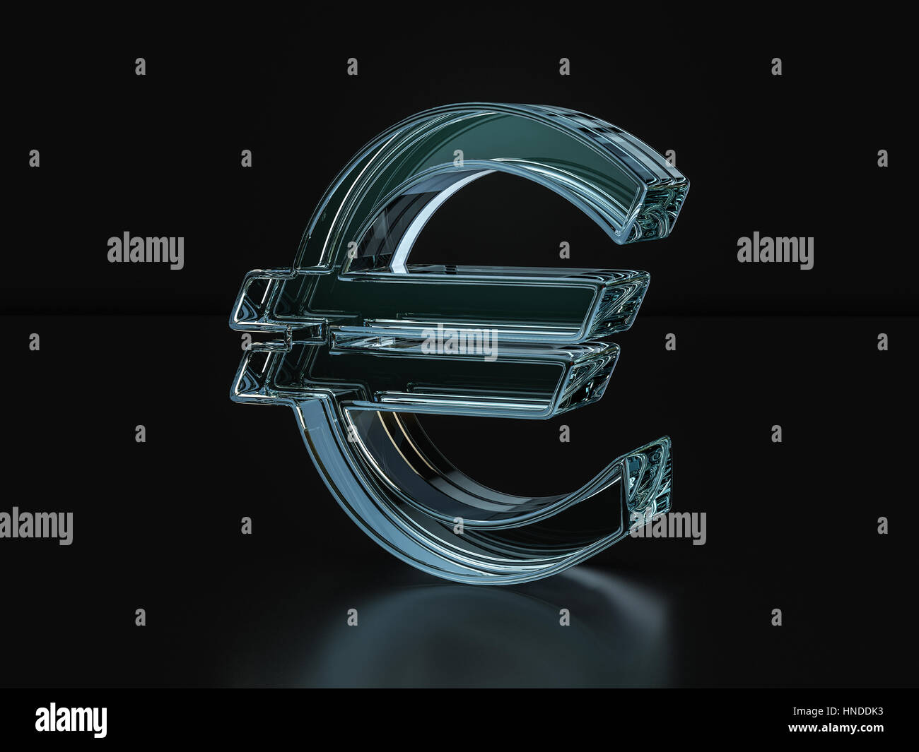 3d cgi symbol euro euro hi-res stock photography and images - Alamy