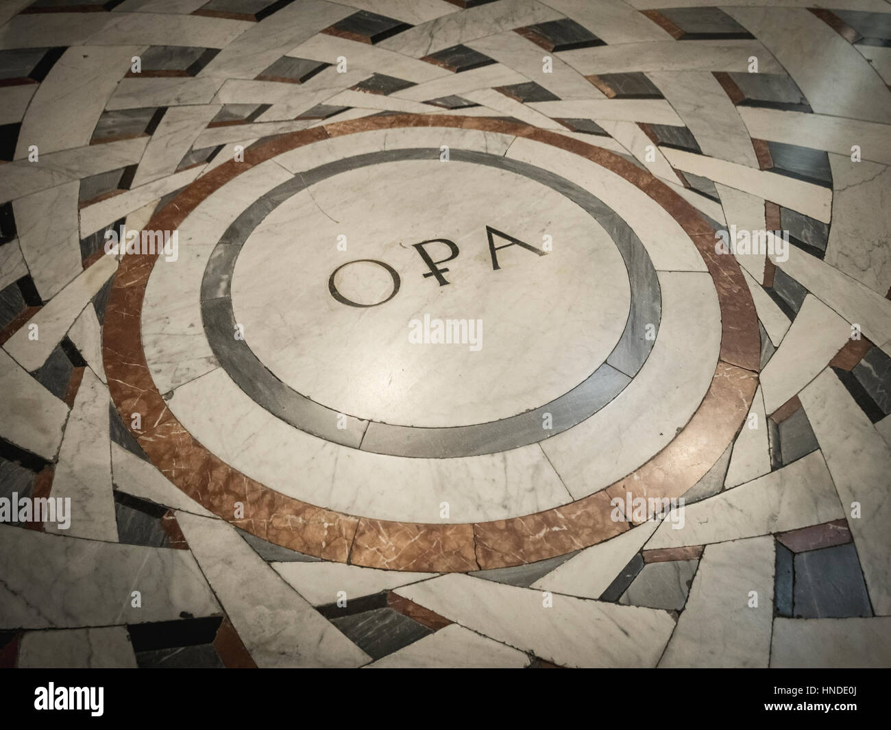 detail of the Cathedral of Florence marble floor Stock Photo Alamy