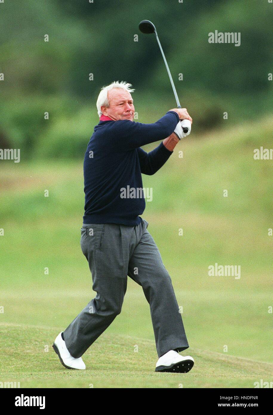 ARNOLD PALMER BRITISH OPEN ST. ANDREWS 24 July 1995 Stock Photo - Alamy