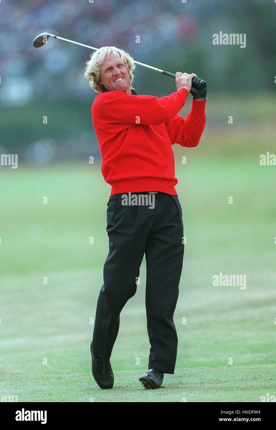 GREG NORMAN BRITISH OPEN ST.ANDREWS 25 July 1995 Stock Photo Alamy