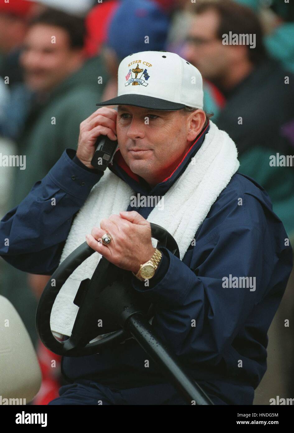 LANNY WADKINS USA RYDER CUP TEAM CAPTAIN 26 September 1995 Stock Photo