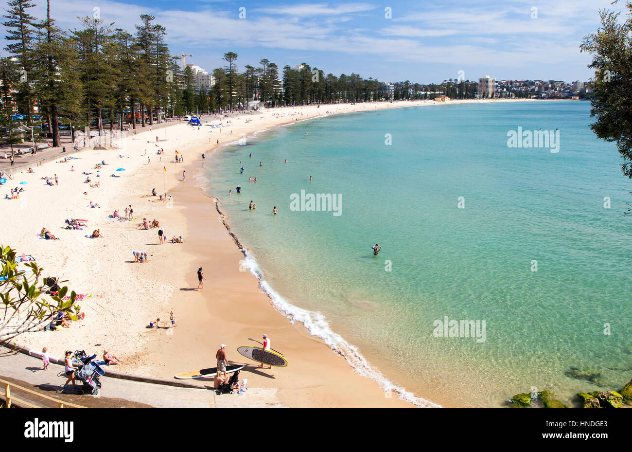 Manly Beach, Sydney, Australia Stock Photo