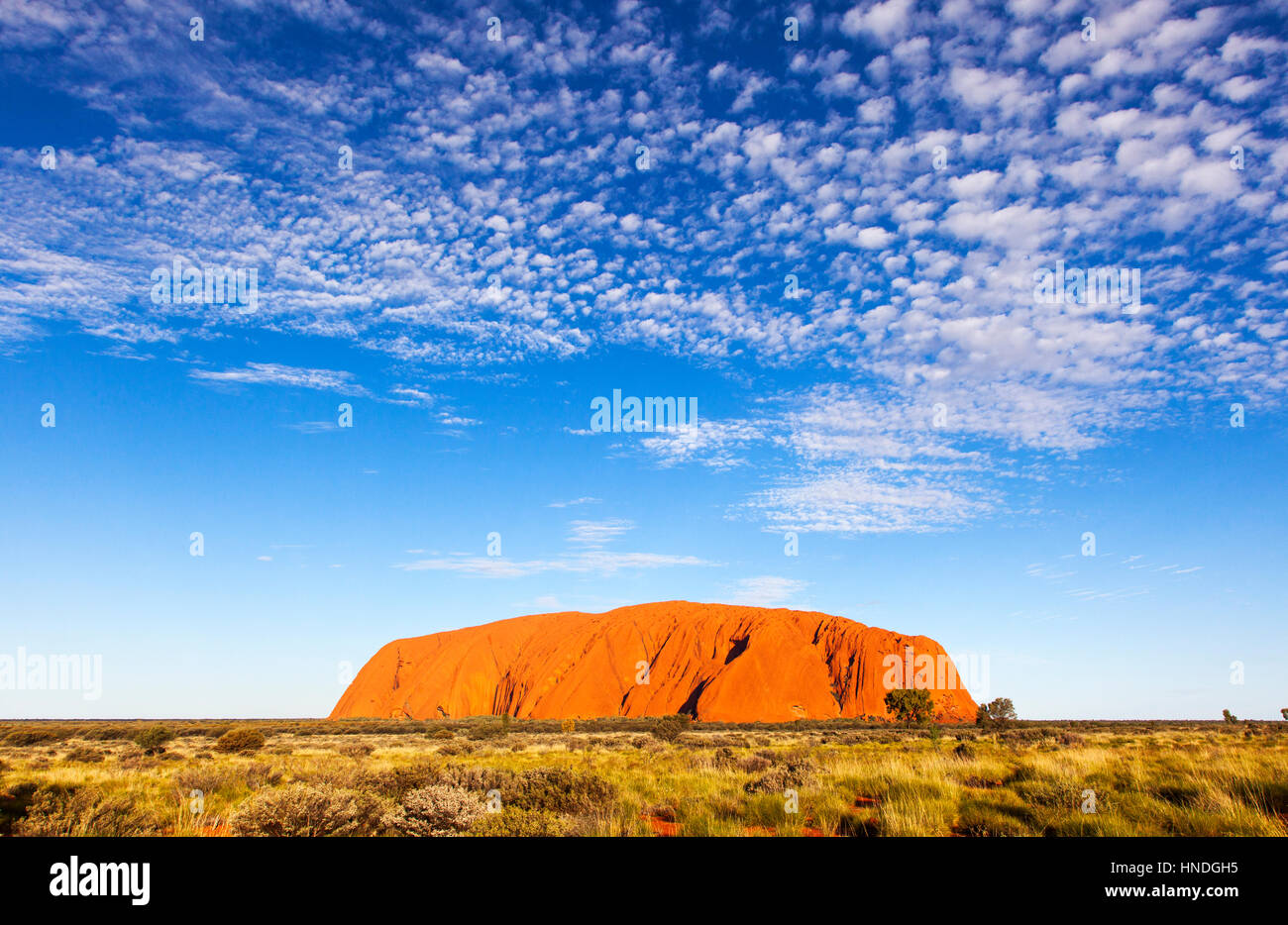 Ayers Rock or Uluru, Uluru-Kata Tjuta National Park, Northern Territory, Australia Stock Photo