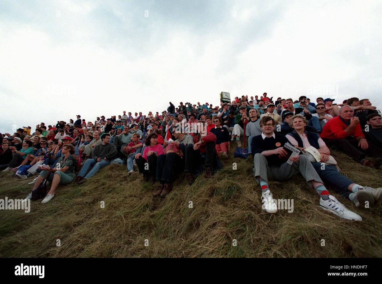 BRITISH OPEN CROWDS BRITISH OPEN CHAMPIONSHIP 24 July 1996 Stock Photo