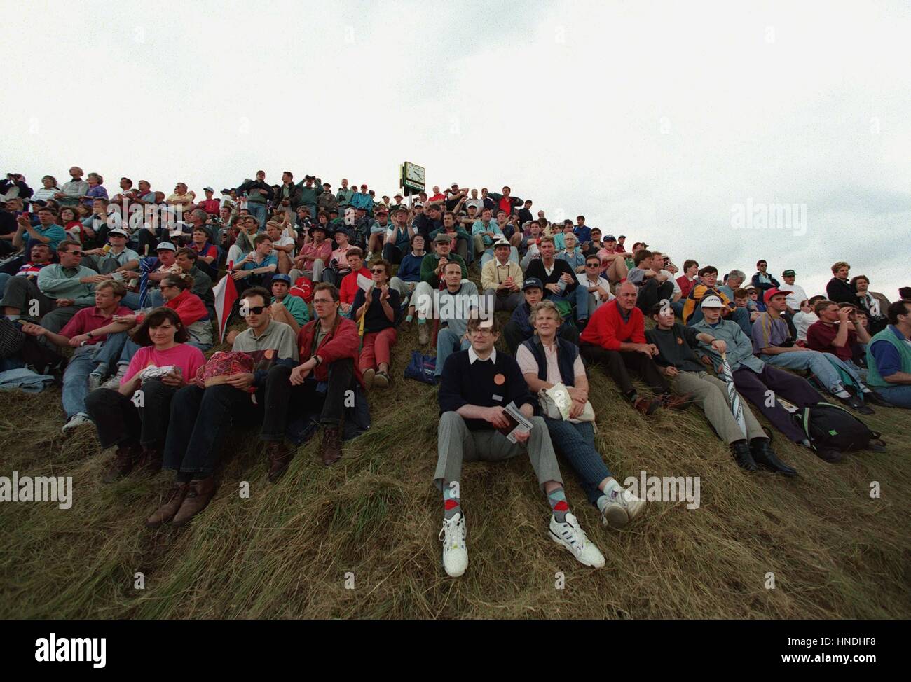 BRITISH OPEN CROWDS BRITISH OPEN CHAMPIONSHIP 24 July 1996 Stock Photo