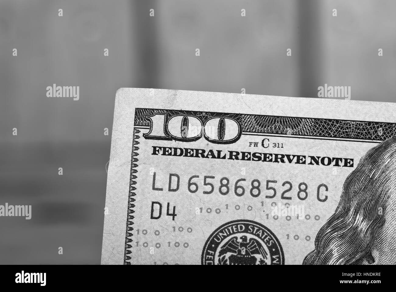 US dollar banknotes Stock Photo