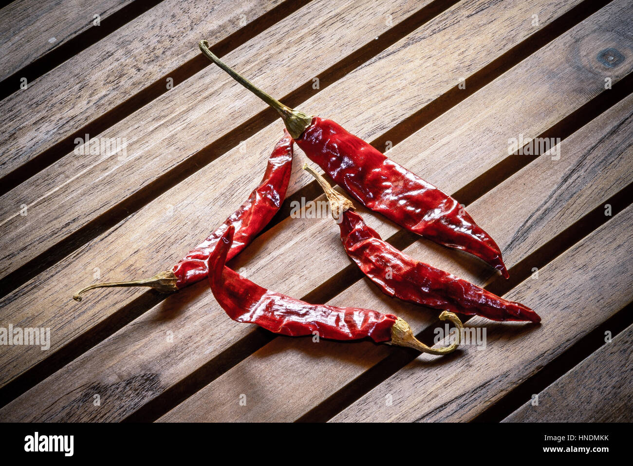 Red Hot Chilly Peppers Stock Photo