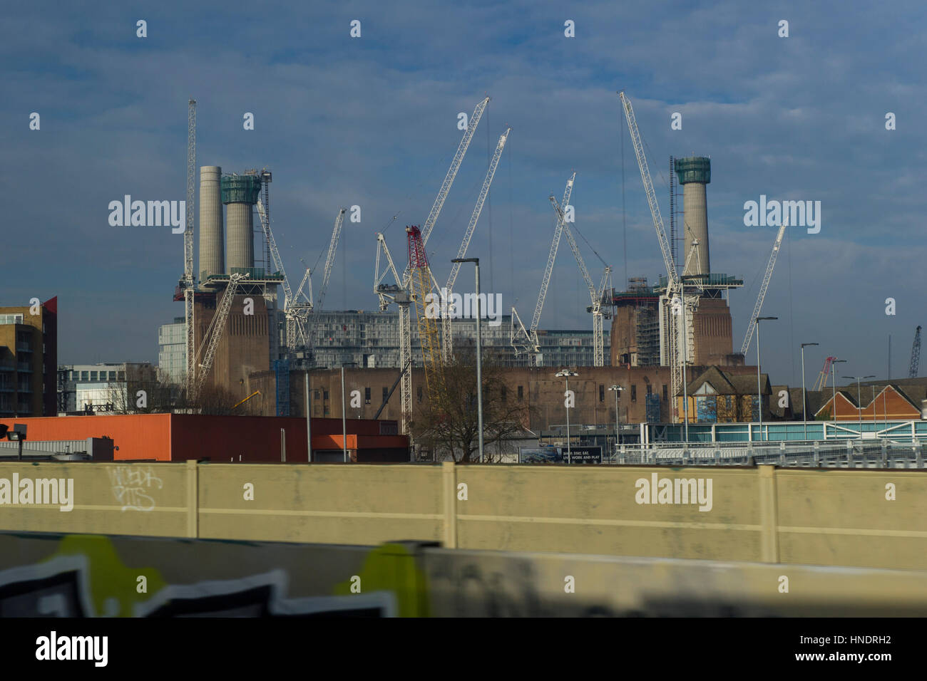 Battersea Power Station redevelopment Stock Photo Alamy