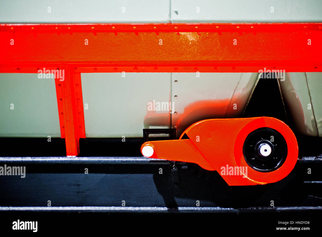 railway hopper wagon detail Stock Photo Alamy