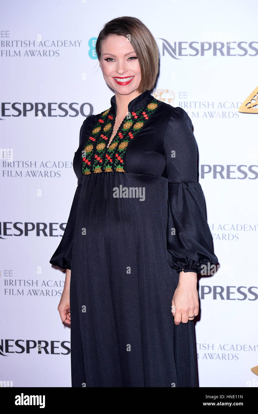 MyAnna Buring attending the EE British Academy Film Awards Nespresso