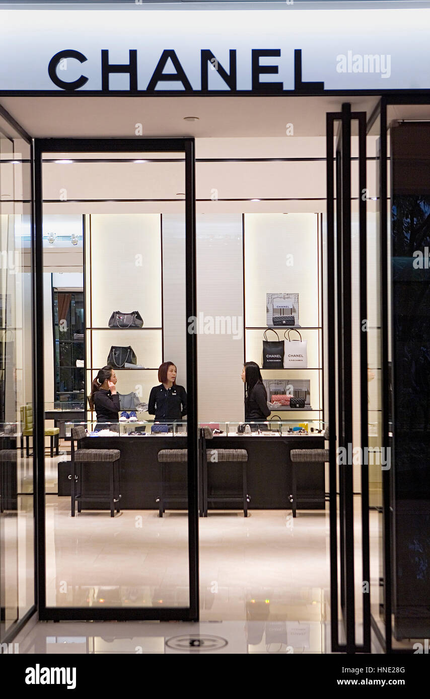 Wynn hotel & shopping area,Macau,China Stock Photo Alamy