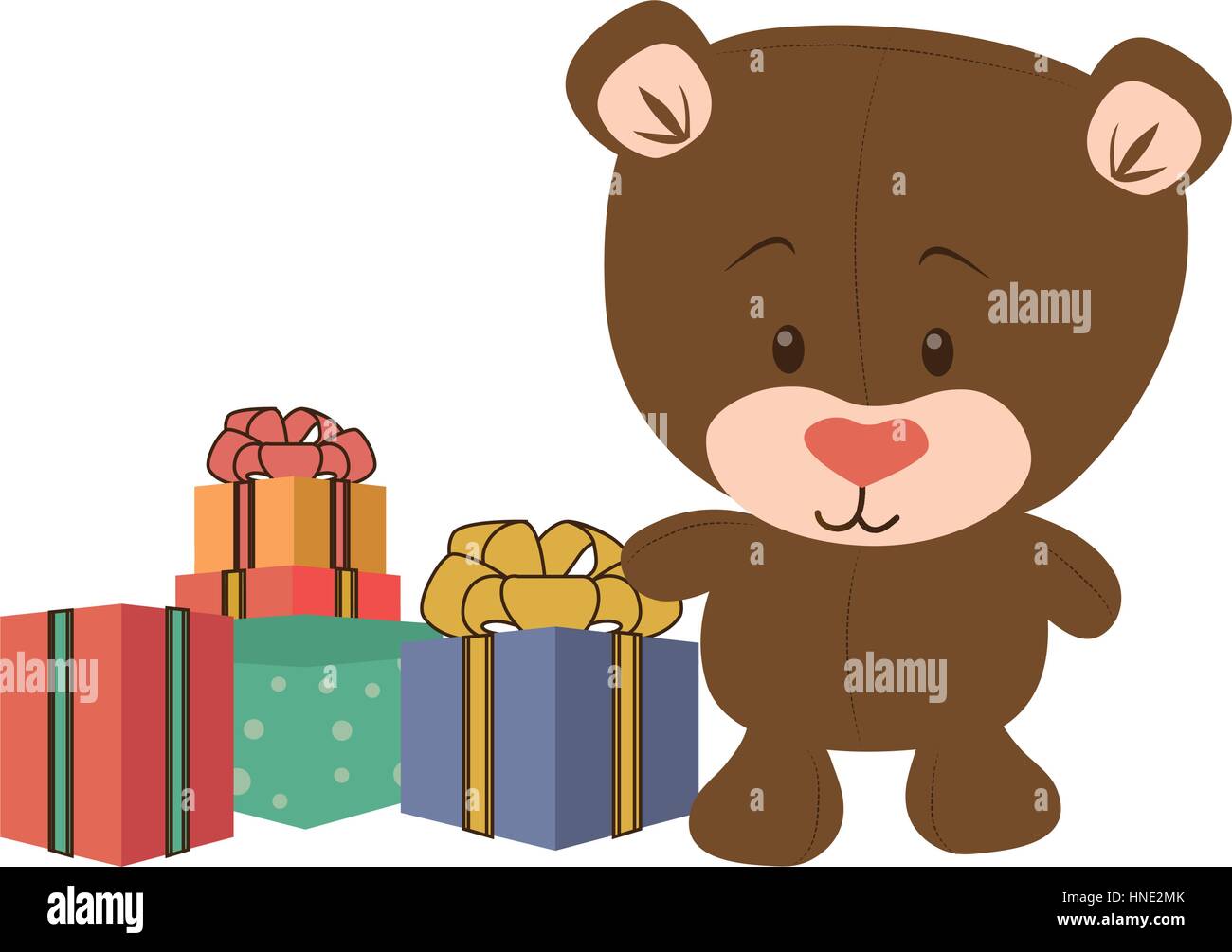 cute bear teddy icon vector illustration design Stock Vector Image ...