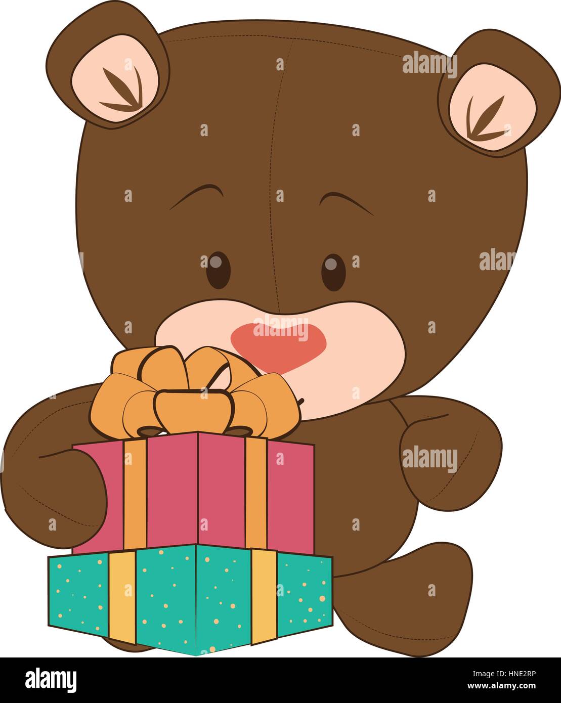 cute bear teddy icon vector illustration design Stock Vector Image ...
