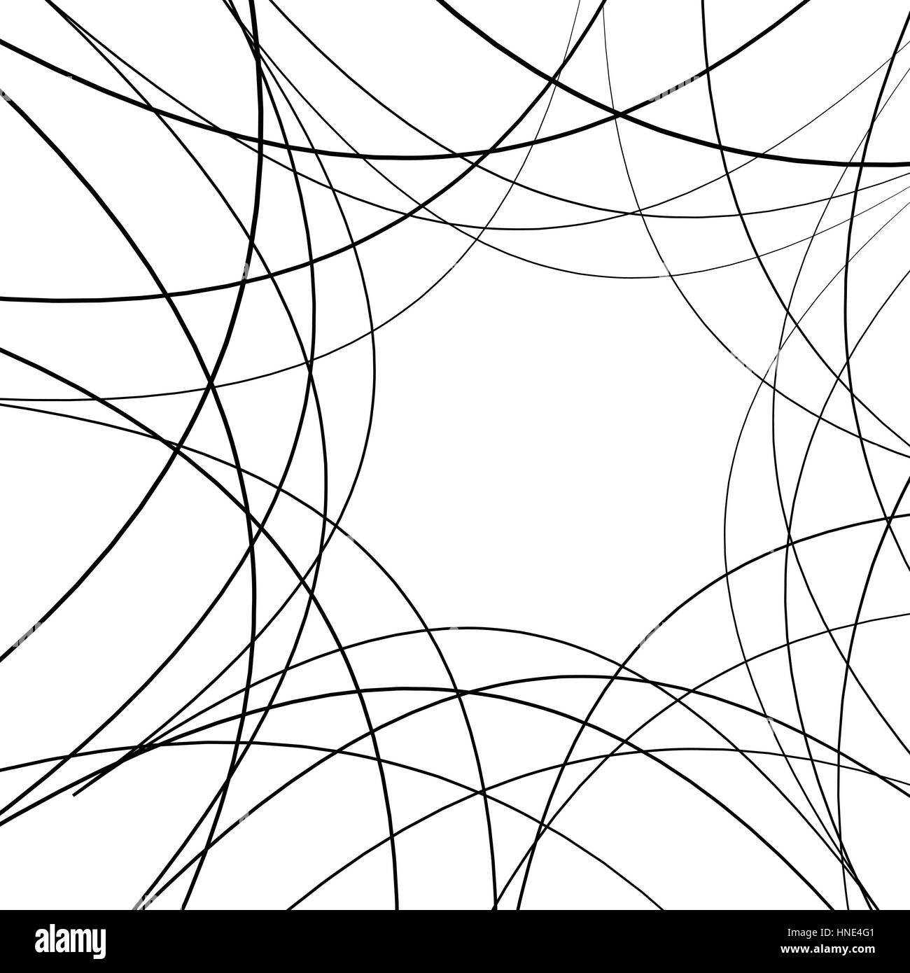 Random Radiating Patterns Distorted random radiating lines abstract monochrome pattern Stock ...