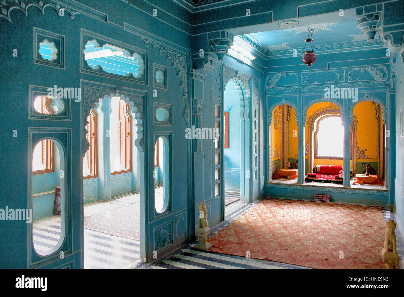 Zenana Mahal or queen's chambers ,City Palace,Udaipur, Rajasthan, india