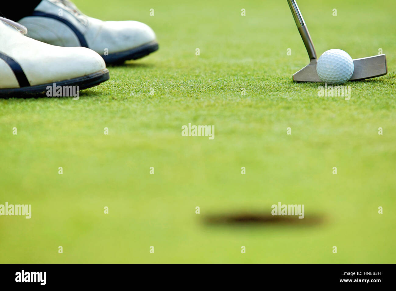 A golf club on a golf course Stock Photo - Alamy