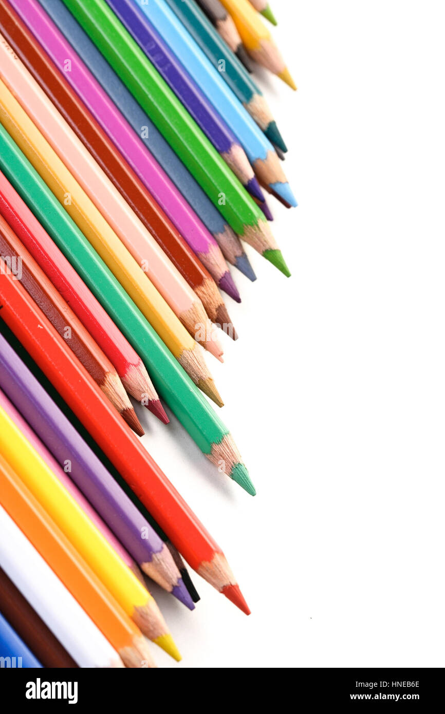 Free Stock Photo of Colorful Pencil Crayons — HD Images