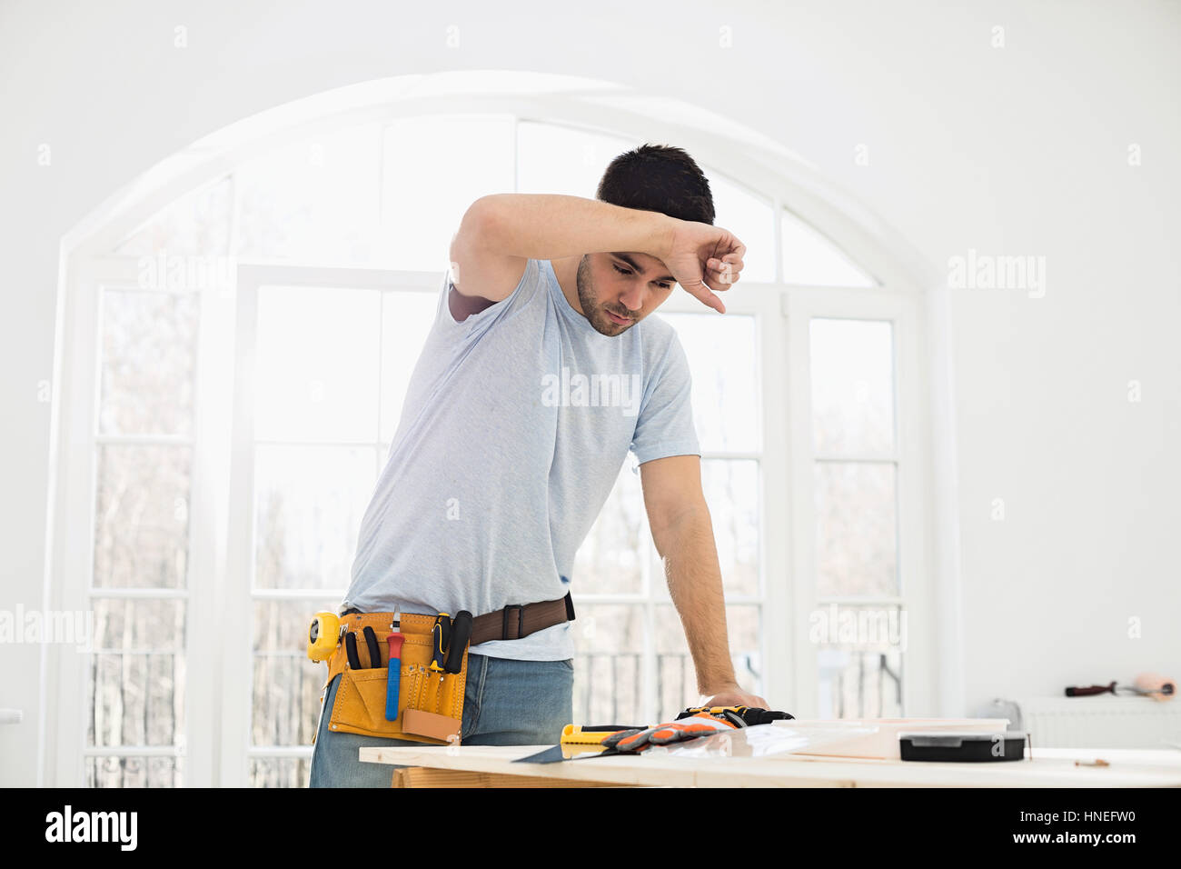 Wiping brow hires stock photography and images Alamy