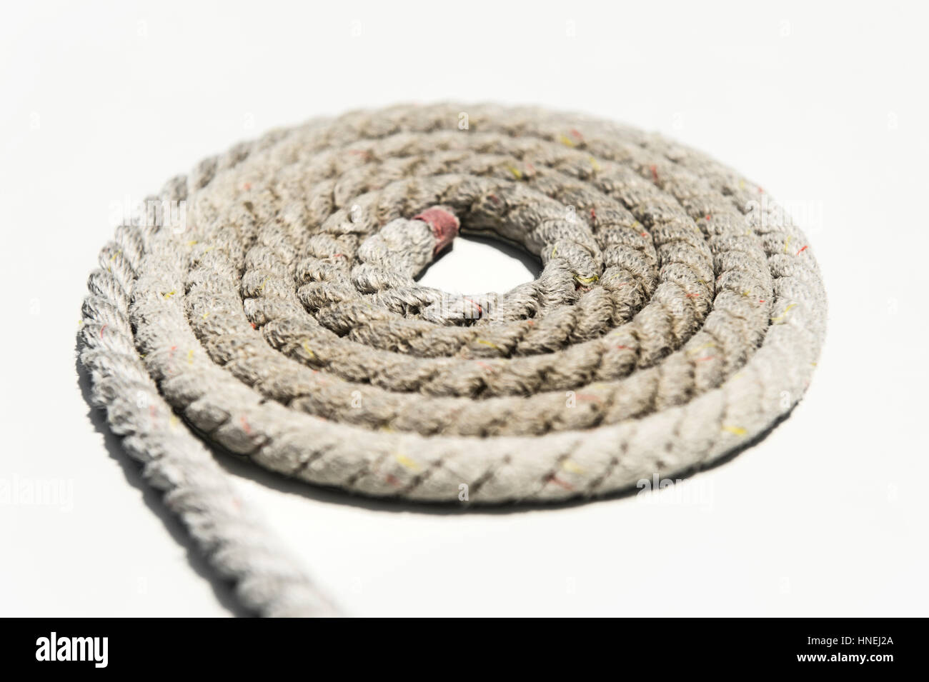 Coiled ship rope hi-res stock photography and images - Alamy