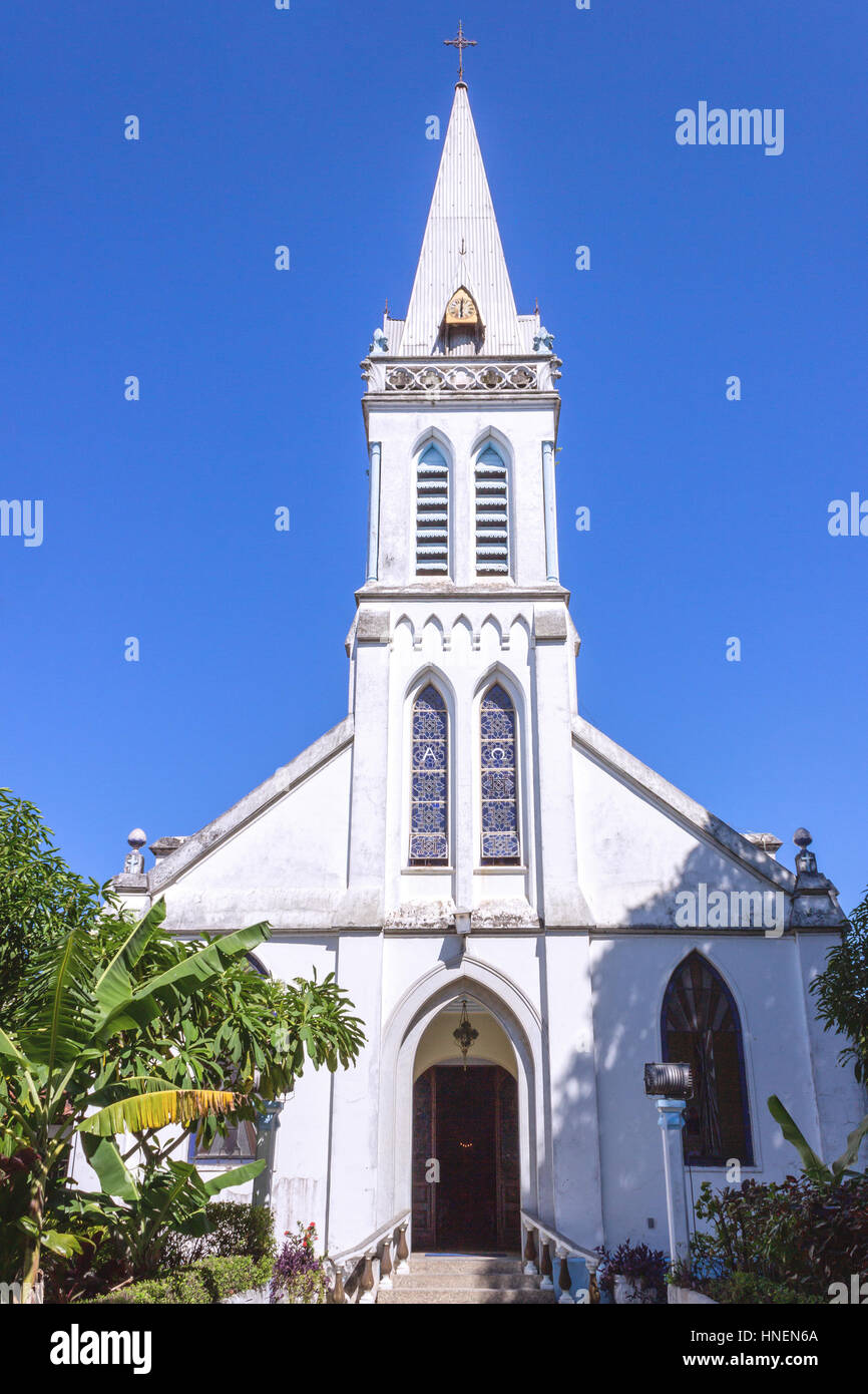 Brazil, State of Rio de Janeiro, Paqueta Island, The Bom Jesus do Monte Church Stock Photo