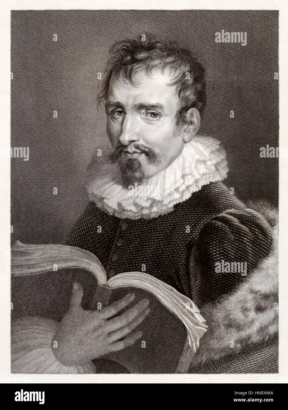 Sebastiano Serlio (1475-c.1554) Italian architect and author of ‘Tutte l'opere d'architettura et prospetiva’ 7 books on classical architecture featuring high quality illustrations published between 1537 and 1575. These books were widely translated and printed spreading the Italian Renaissance style and mannerist thoughout Europe. Stock Photo