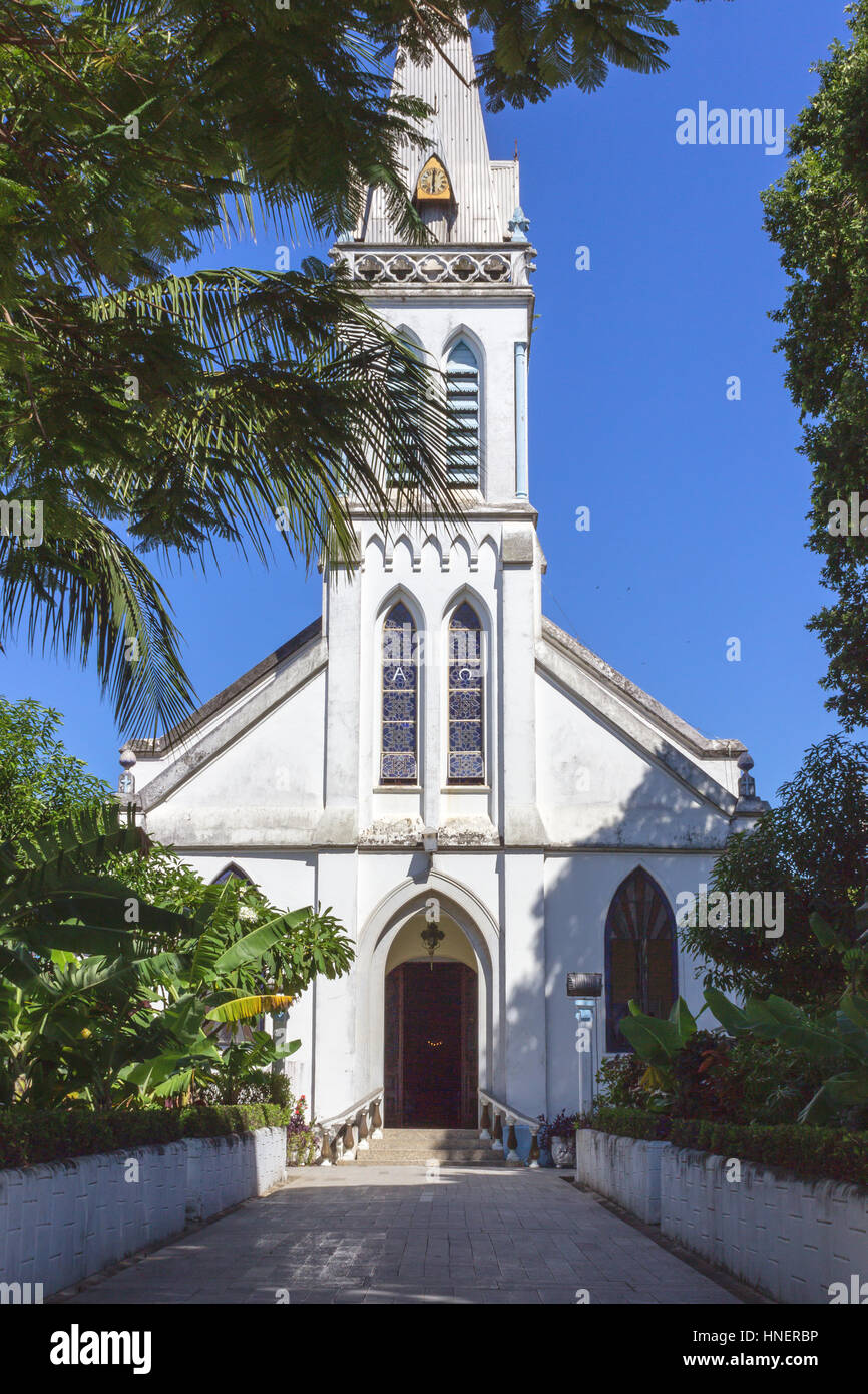 Brazil, State of Rio de Janeiro, Paqueta Island, The Bom Jesus do Monte Church Stock Photo