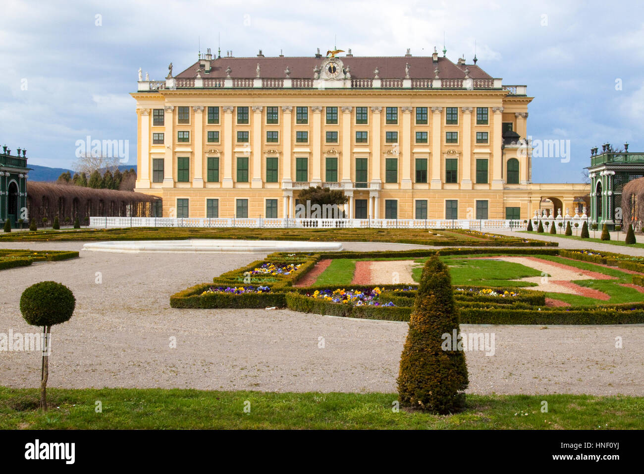 Schönbrunn (Schonbrunn) Palace, Vienna, Austria Stock Photo