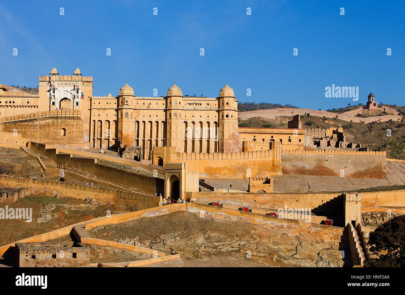 Amber fort,Amber, Rajasthan, India Stock Photo - Alamy