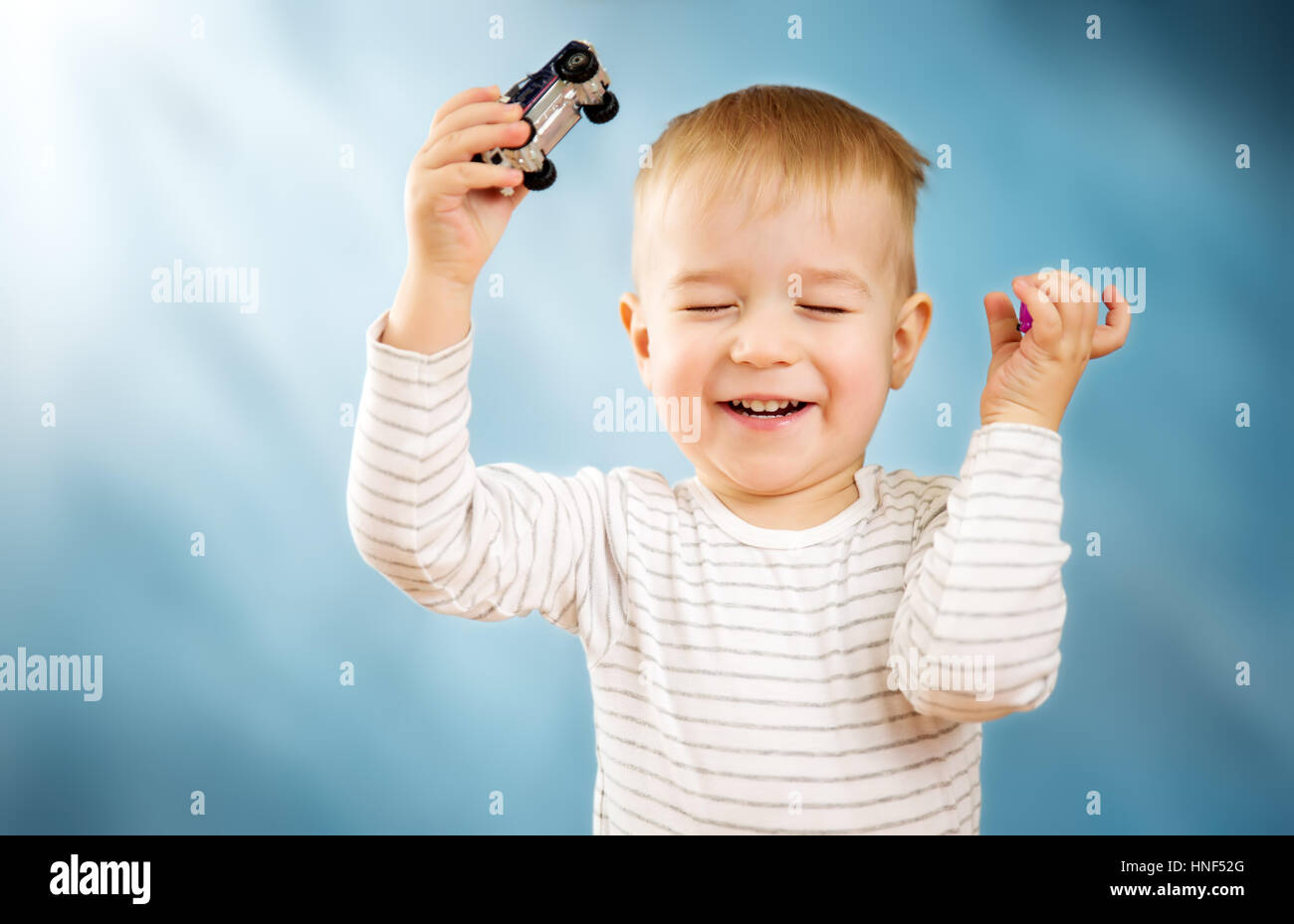 Portrait of a two years old child Stock Photo
