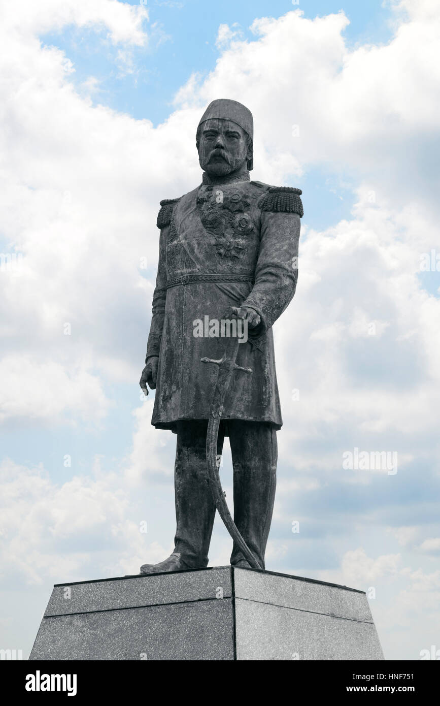 Statue of Isma'il Pasha, Khedive of Egypt Stock Photo Alamy