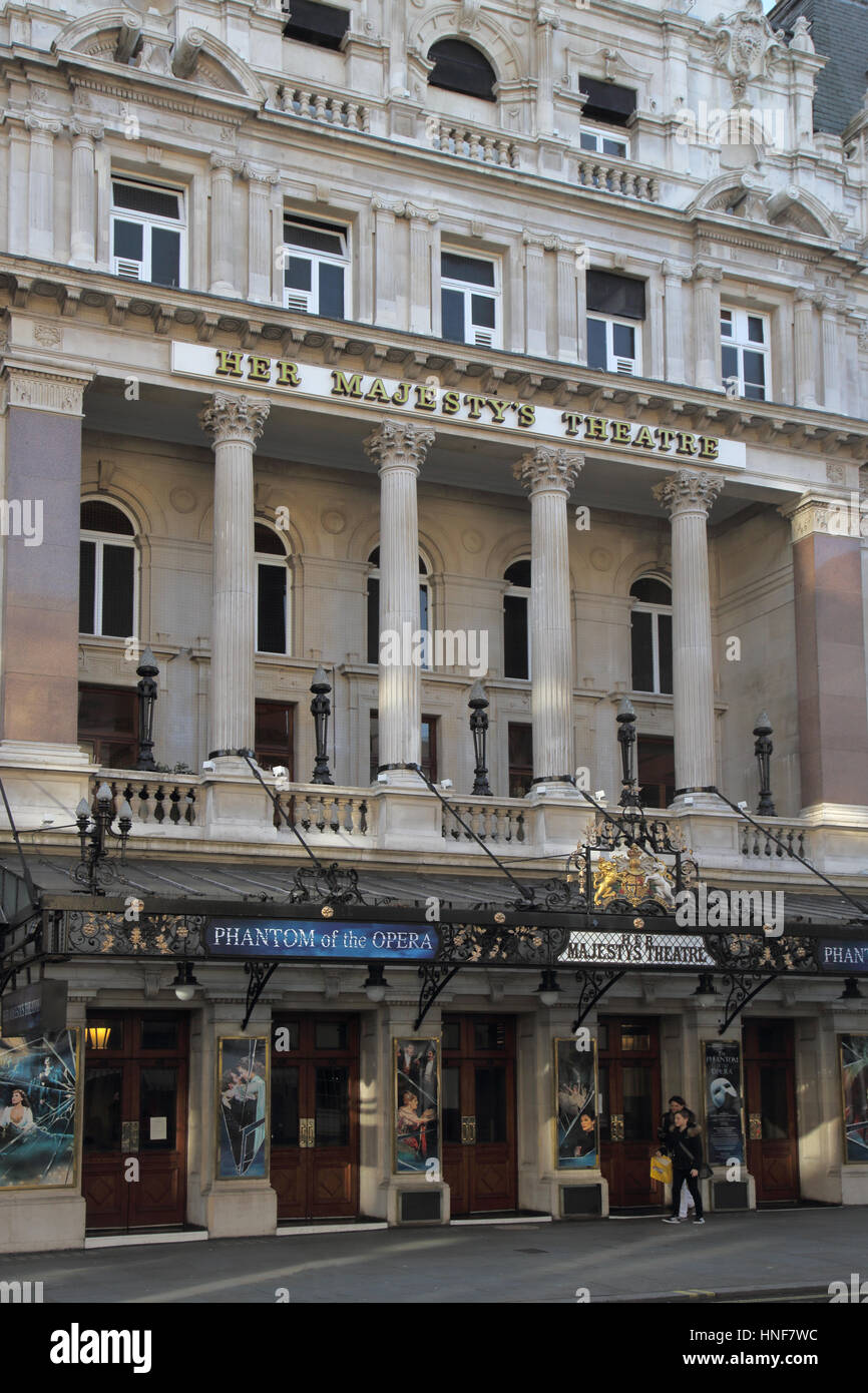 At Her Majestys Theatre High Resolution Stock Photography and Images ...